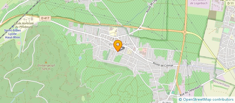 localisation de l'entreprise MONSIEUR YUCEL BASARSLAN  WINTZENHEIM