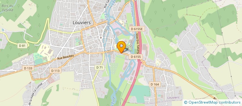 localisation de l'entreprise MONSIEUR YUCEL CELEBI à LOUVIERS