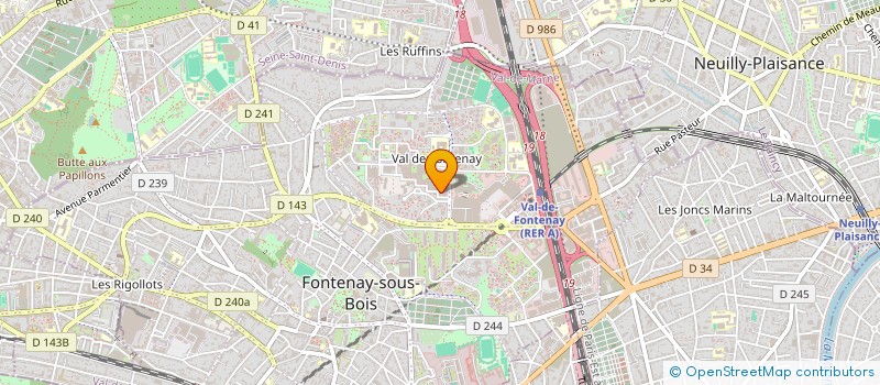 localisation de l'entreprise MONSIEUR YUCHEN LEI à FONTENAY-SOUS-BOIS