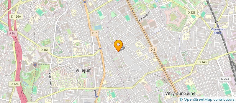 localisation de l'entreprise MONSIEUR YUEHUA HAN à VITRY-SUR-SEINE