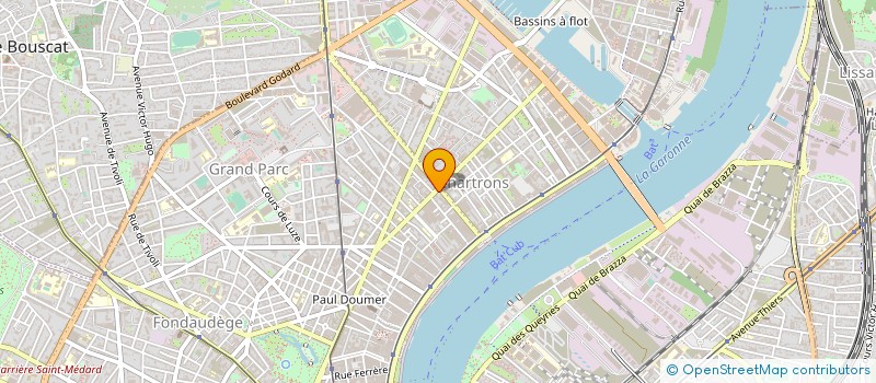 localisation de l'entreprise MONSIEUR YUELIN XU à BORDEAUX