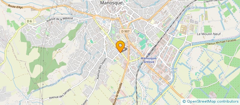 localisation de l'entreprise MONSIEUR YUEYANG DU à MANOSQUE