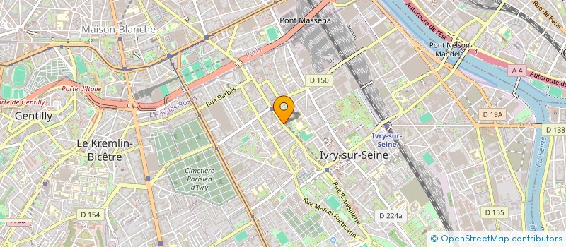 localisation de l'entreprise MONSIEUR YUFEI LI  IVRY-SUR-SEINE