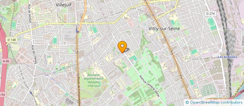 localisation de l'entreprise MONSIEUR YUHAME BONDO à VITRY-SUR-SEINE