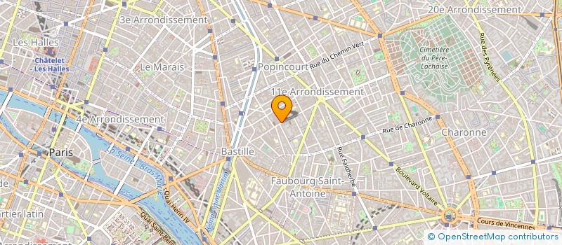 localisation de l'entreprise MONSIEUR YUHAO YANG  PARIS