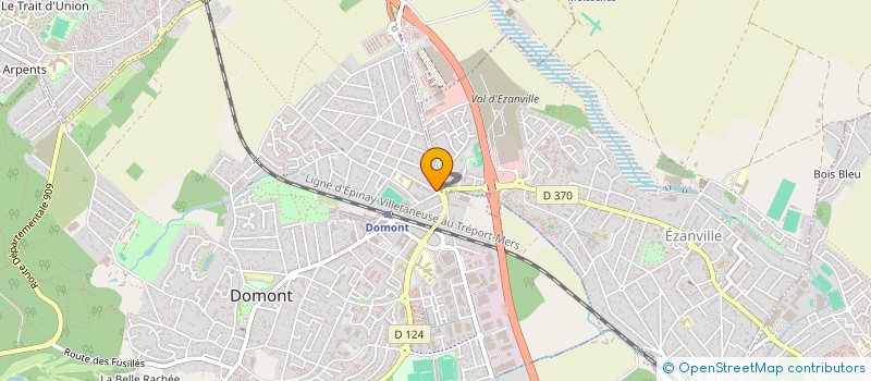 localisation de l'entreprise MONSIEUR YUICHI SATO  DOMONT