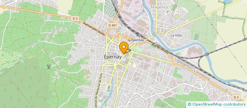 localisation de l'entreprise MONSIEUR YUKIO SAOTOME à EPERNAY