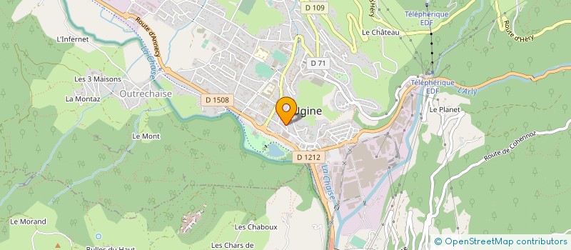 localisation de l'entreprise MONSIEUR YUKSEL CALISKAN à UGINE