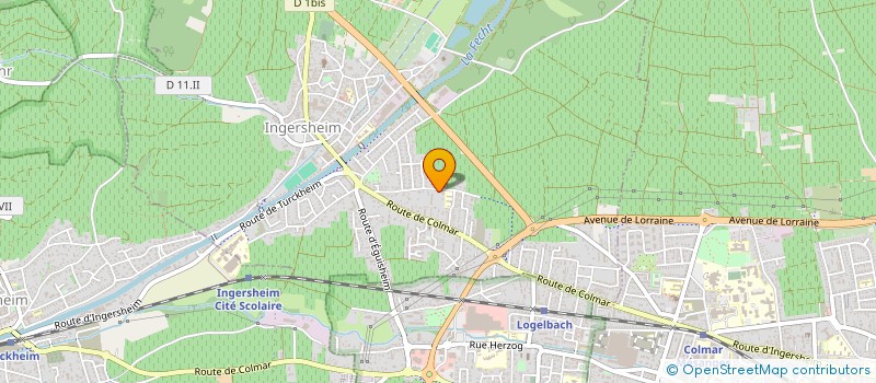 localisation de l'entreprise MONSIEUR YUKSEL CINAR  INGERSHEIM