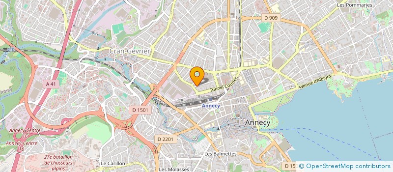 localisation de l'entreprise MONSIEUR YUKSEL DEMIREL  ANNECY