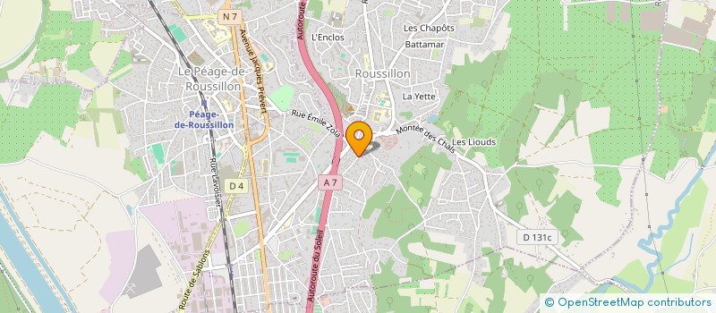 localisation de l'entreprise MONSIEUR YUKSEL GENCLER à ROUSSILLON