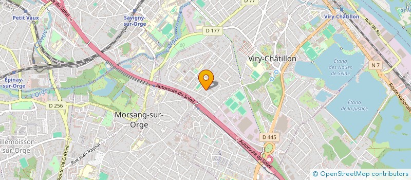 localisation de l'entreprise MONSIEUR YUL ERIC SAHARIG UTRILLA à VIRY-CHATILLON