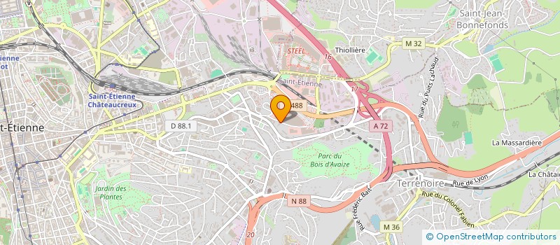 localisation de l'entreprise MONSIEUR YULIYAN ASENOV à SAINT-ETIENNE