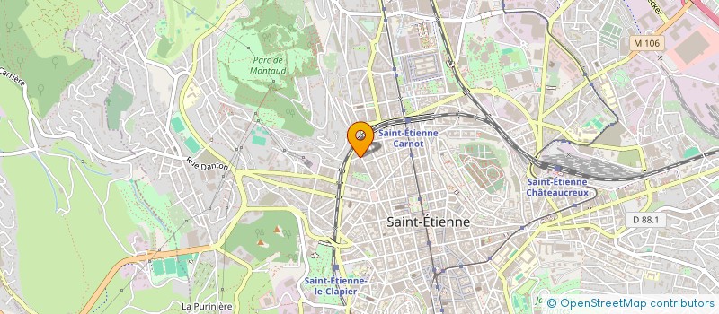 localisation de l'entreprise MONSIEUR YULIYAN GROZDEV  SAINT-ETIENNE