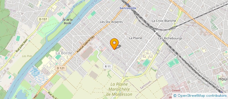 localisation de l'entreprise MONSIEUR YUMING CAI à SARTROUVILLE