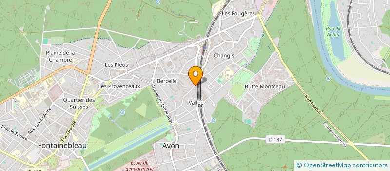 localisation de l'entreprise MONSIEUR YUN ZHANG  AVON