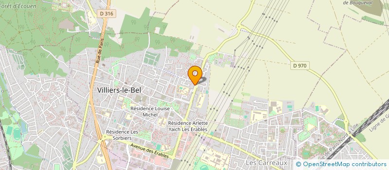 localisation de l'entreprise MONSIEUR YUNES AYDEMIR à VILLIERS-LE-BEL