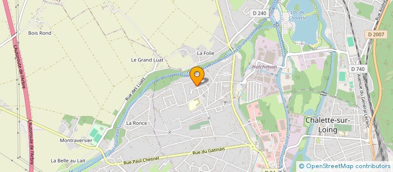 localisation de l'entreprise MONSIEUR YUNIS YENIDOGAN à CHALETTE-SUR-LOING