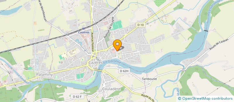 localisation de l'entreprise MONSIEUR YUNUS ALKAYA  CAZERES