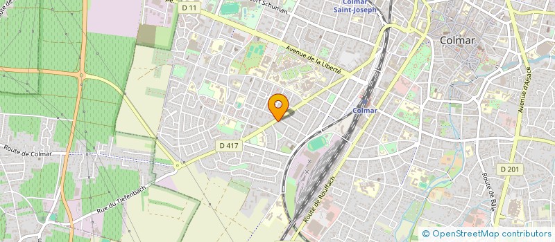 localisation de l'entreprise MONSIEUR YUNUS ARIYAN  COLMAR