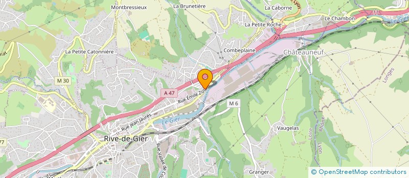 localisation de l'entreprise MONSIEUR YUNUS DEMIRAL  RIVE-DE-GIER