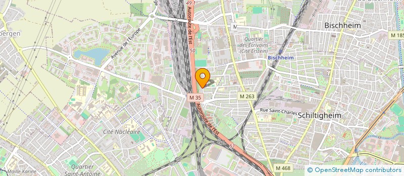 localisation de l'entreprise MONSIEUR YUNUS DOGAN  SCHILTIGHEIM