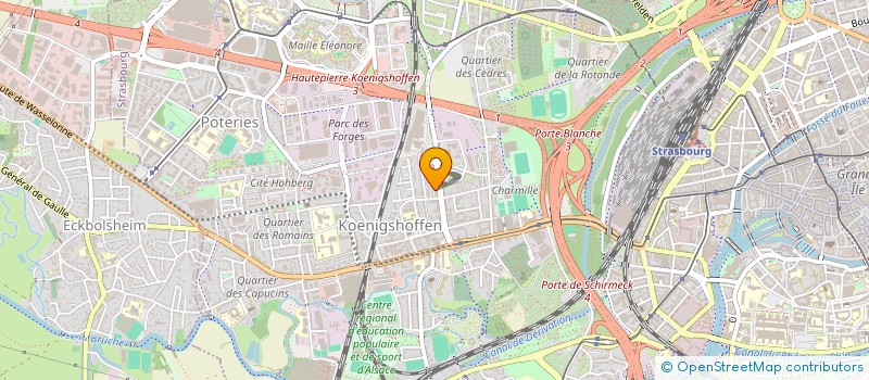 localisation de l'entreprise MONSIEUR YUNUS-EMRE CAL à STRASBOURG