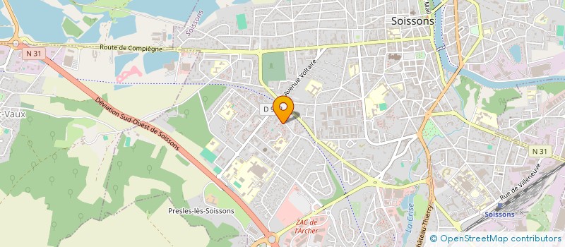localisation de l'entreprise MONSIEUR YUNUS ERDAL à SOISSONS