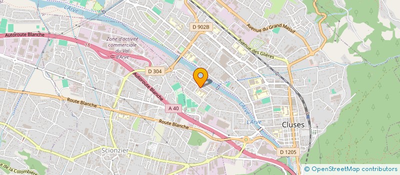 localisation de l'entreprise MONSIEUR YUNUS KARATEPE  CLUSES