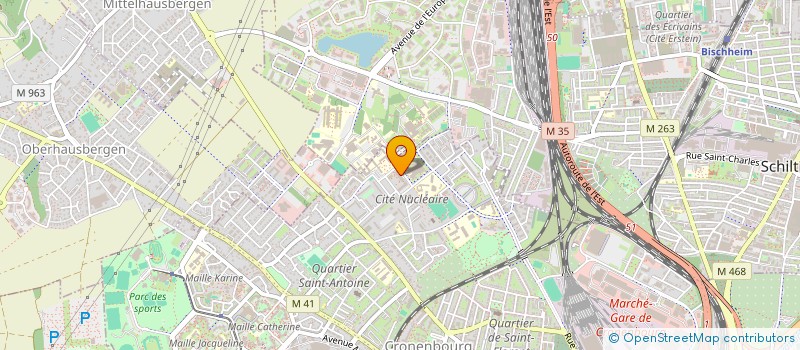 localisation de l'entreprise MONSIEUR YUNUS MUHAMMAD  STRASBOURG