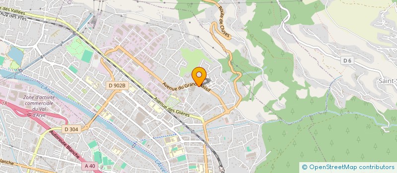 localisation de l'entreprise MONSIEUR YUNUS SAHIN  CLUSES