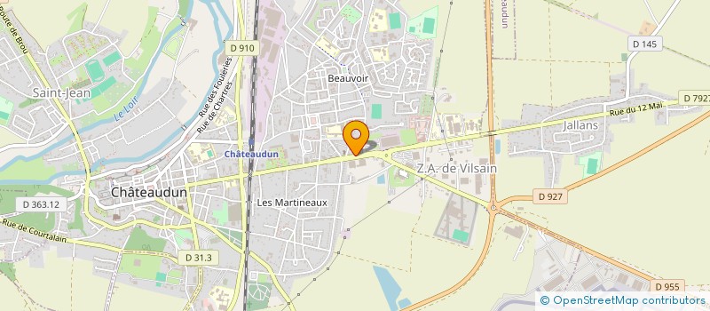 localisation de l'entreprise MONSIEUR YUNUS YIGIT à CHATEAUDUN
