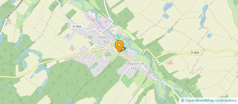 localisation de l'entreprise MONSIEUR YUNUS YILDIRIM  SEPPOIS-LE-BAS