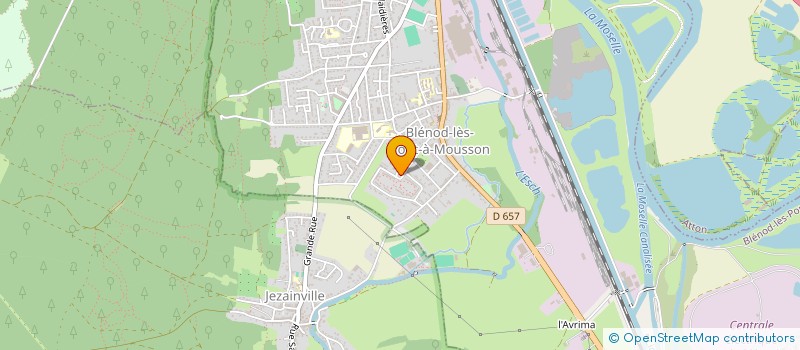 localisation de l'entreprise MONSIEUR YUNUS YILDIRIM  PONT-A-MOUSSON