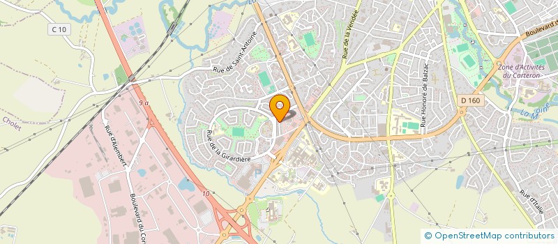 localisation de l'entreprise MONSIEUR YUNUS YILDIZ à CHOLET