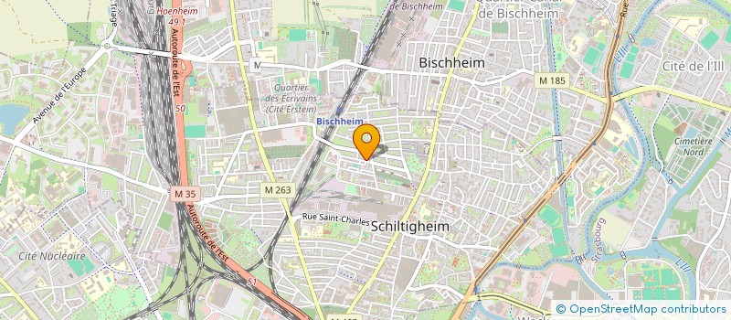 localisation de l'entreprise MONSIEUR YUNUS YILDIZ  STRASBOURG