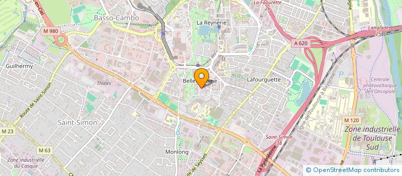 localisation de l'entreprise MONSIEUR YUNUS YONET  TOULOUSE