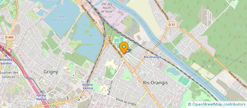 localisation de l'entreprise MONSIEUR YUNUSEMRE KAYA  RIS-ORANGIS