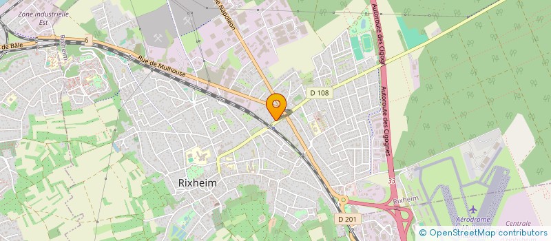 localisation de l'entreprise MONSIEUR YUNUSEMRE SEVEN  RIXHEIM