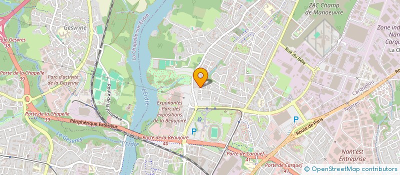 localisation de l'entreprise MONSIEUR YURANDIS BENITEZ BULLAIN  NANTES