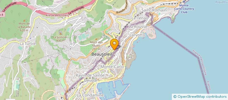 localisation de l'entreprise MONSIEUR YURIE BOOK  BEAUSOLEIL