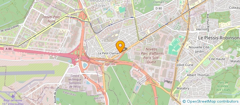 localisation de l'entreprise MONSIEUR YURII HLOBAK à CLAMART