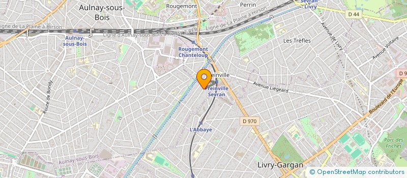 localisation de l'entreprise MONSIEUR YURII OBLESHCHUK à AULNAY-SOUS-BOIS