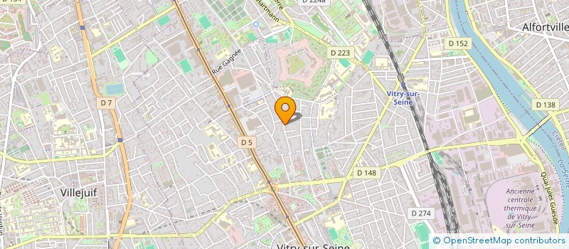 localisation de l'entreprise MONSIEUR YURII ODAISKYI à VITRY-SUR-SEINE