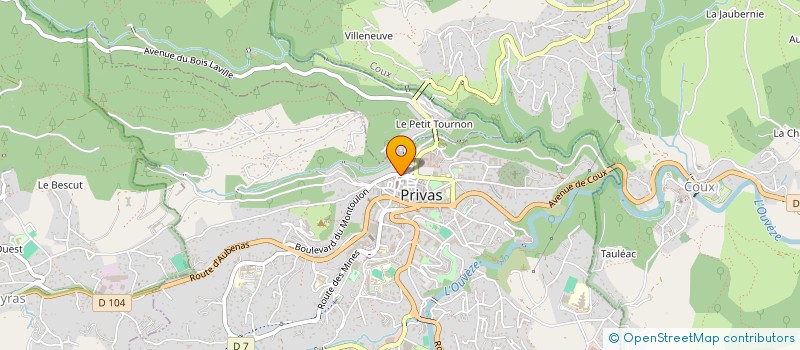 localisation de l'entreprise MONSIEUR YURII SHYNKAREVSKYI  PRIVAS