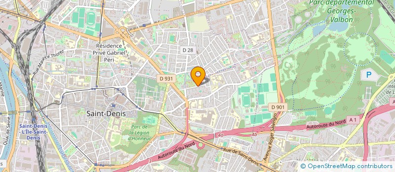 localisation de l'entreprise MONSIEUR YURII VOLODIN à SAINT-DENIS