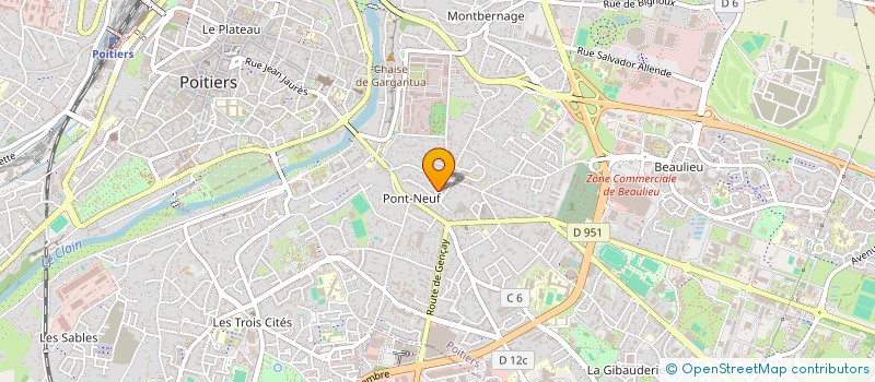 localisation de l'entreprise MONSIEUR YURIK AVAGYAN  POITIERS