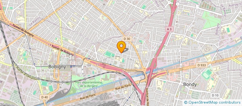 localisation de l'entreprise MONSIEUR YURLMAZ GHOORUN  BOBIGNY