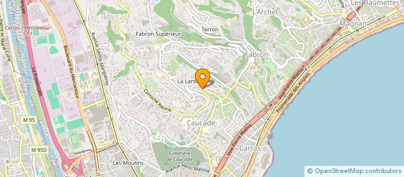 localisation de l'entreprise MONSIEUR YURY SHARAFANOVICH à NICE