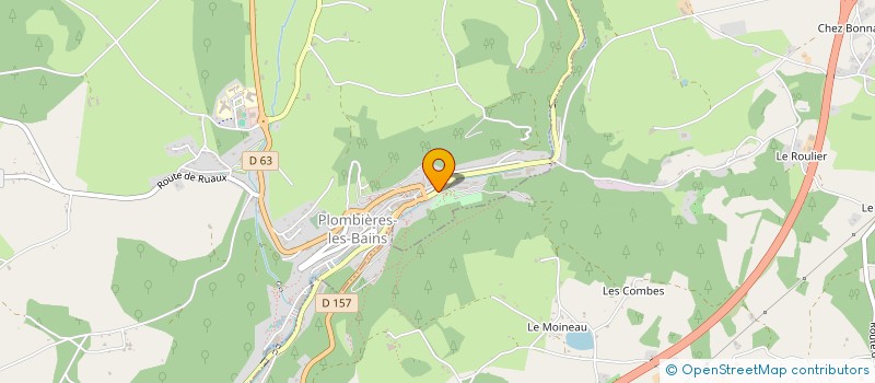 localisation de l'entreprise MONSIEUR YUSEF EL-SALEH  PLOMBIERES-LES-BAINS